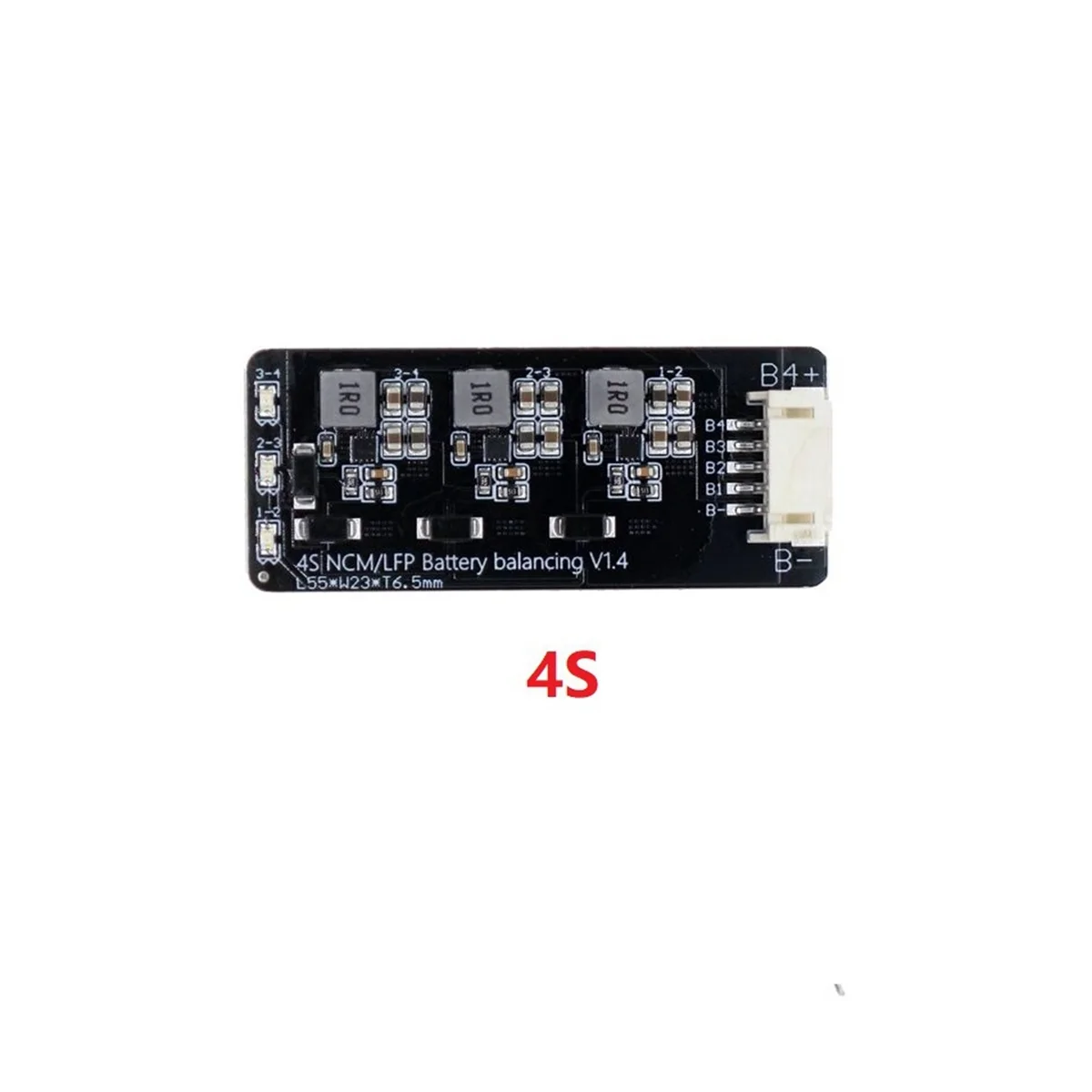 BMS 4S Active Balancer Board 1.2A Lifepo4 Li-Ion Lithium Battery Energy Transfer Equalizer Module Inductive Version
BMS 4S Active Balancer Board 1.2A Lifepo4 Li-Ion Lithium Battery Energy Transfer Equalizer Module Inductive Version