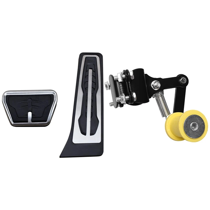 Gas Brake Pedal Cover Set With Motorcycle Chain Tensioner Chain Adjuster Bolts In Roller Adjustment Universal
Gas Brake Pedal Cover Set With Motorcycle Chain Tensioner Chain Adjuster Bolts In Roller Adjustment Universal