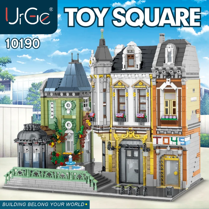 Urge 10190 MOC Series Toys Store Afol Square Building Blocks 4981pcs Bricks Model Sets Educations Children Gift
Urge 10190 MOC Series Toys Store Afol Square Building Blocks 4981pcs Bricks Model Sets Educations Children Gift