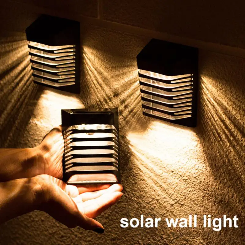 Solar Lamps Decorative Wall Light Fence Waterproof Sunlight Lamp Up And Down Stairs Landscape Outdoor Garden Home Accessories
Solar Lamps Decorative Wall Light Fence Waterproof Sunlight Lamp Up And Down Stairs Landscape Outdoor Garden Home Accessories