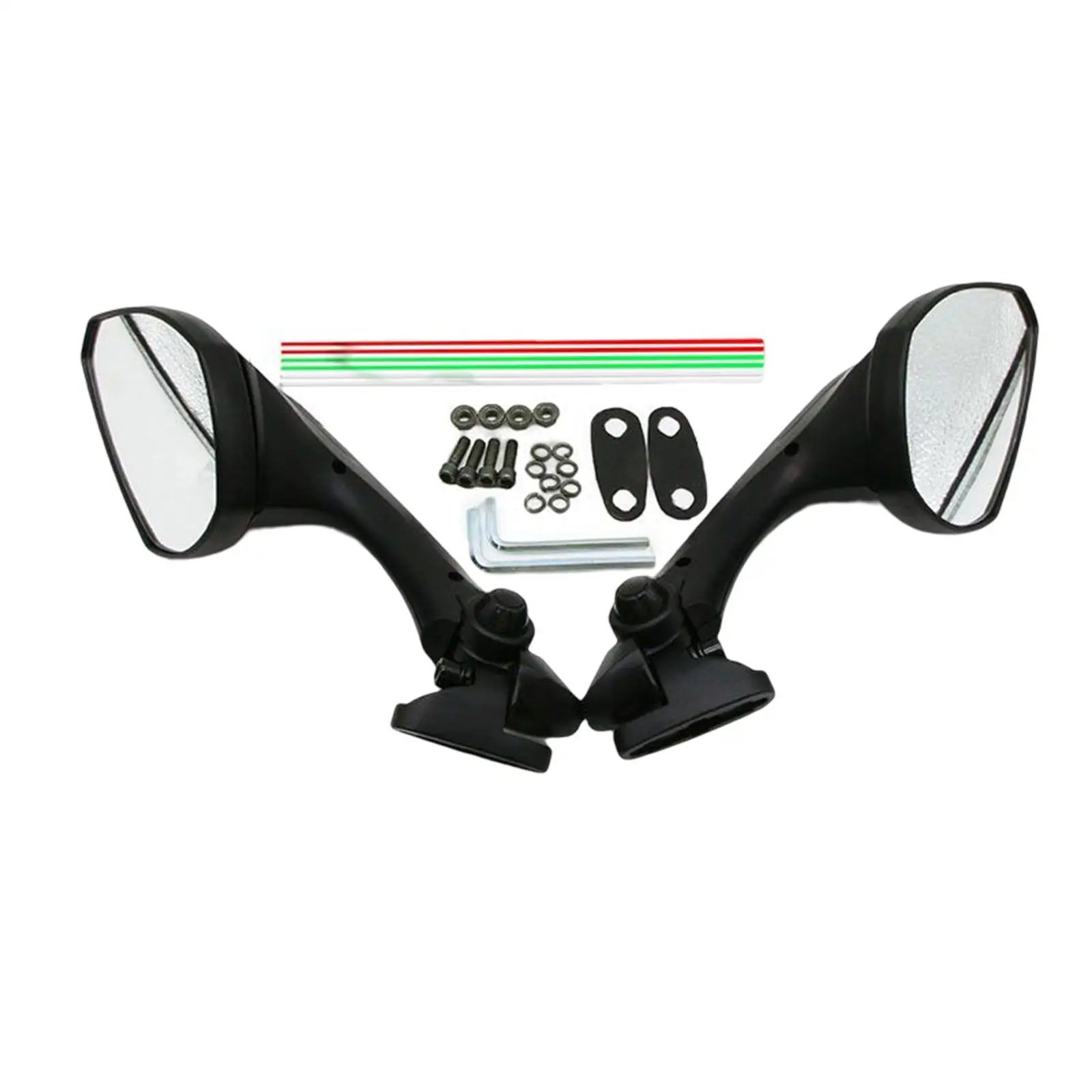 2x Sturdy Handlebar Side View Mirror Modification Spare Parts Easy Installation Replaces Accessories Motorcycle Rearview Mirrors
2x Sturdy Handlebar Side View Mirror Modification Spare Parts Easy Installation Replaces Accessories Motorcycle Rearview Mirrors