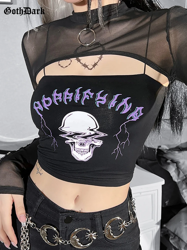 Goth Dark Skull Graphic Y2k Women Summer Camis Mall Gothic Aesthetic Black Grunge Crop Tops Emo Alternative Fashion Streetwear
Goth Dark Skull Graphic Y2k Women Summer Camis Mall Gothic Aesthetic Black Grunge Crop Tops Emo Alternative Fashion Streetwear