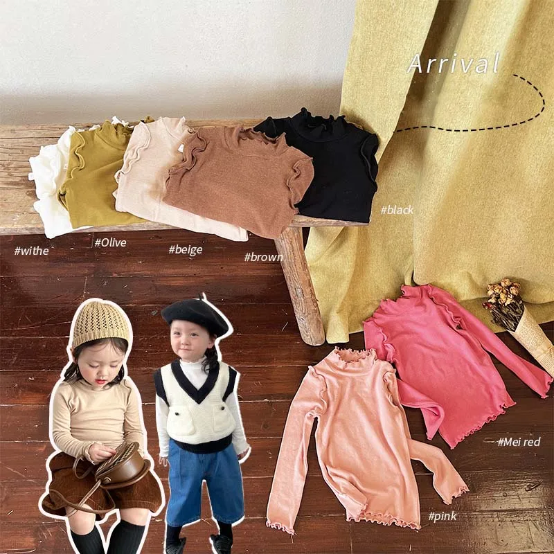 2023 Korea Girls Blouses Shirts Soft Cotton Autumn Children's Clothing Girls Tops Long Sleeve Shirt Baby Girl Clothes 0-5Yeas
2023 Korea Girls Blouses Shirts Soft Cotton Autumn Children's Clothing Girls Tops Long Sleeve Shirt Baby Girl Clothes 0-5Yeas