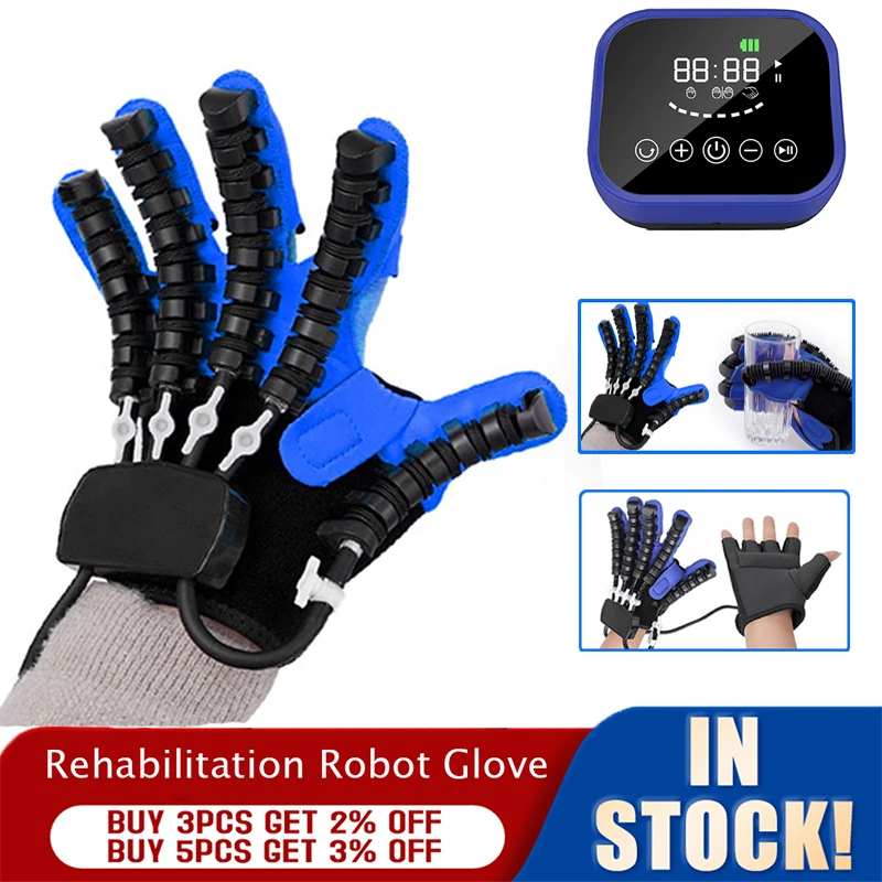 Hand Rehabilitation Robot Gloves Stroke Hemiplegia Cerebral Infarction Training Equipment Recovery Finger Exerciser
Hand Rehabilitation Robot Gloves Stroke Hemiplegia Cerebral Infarction Training Equipment Recovery Finger Exerciser