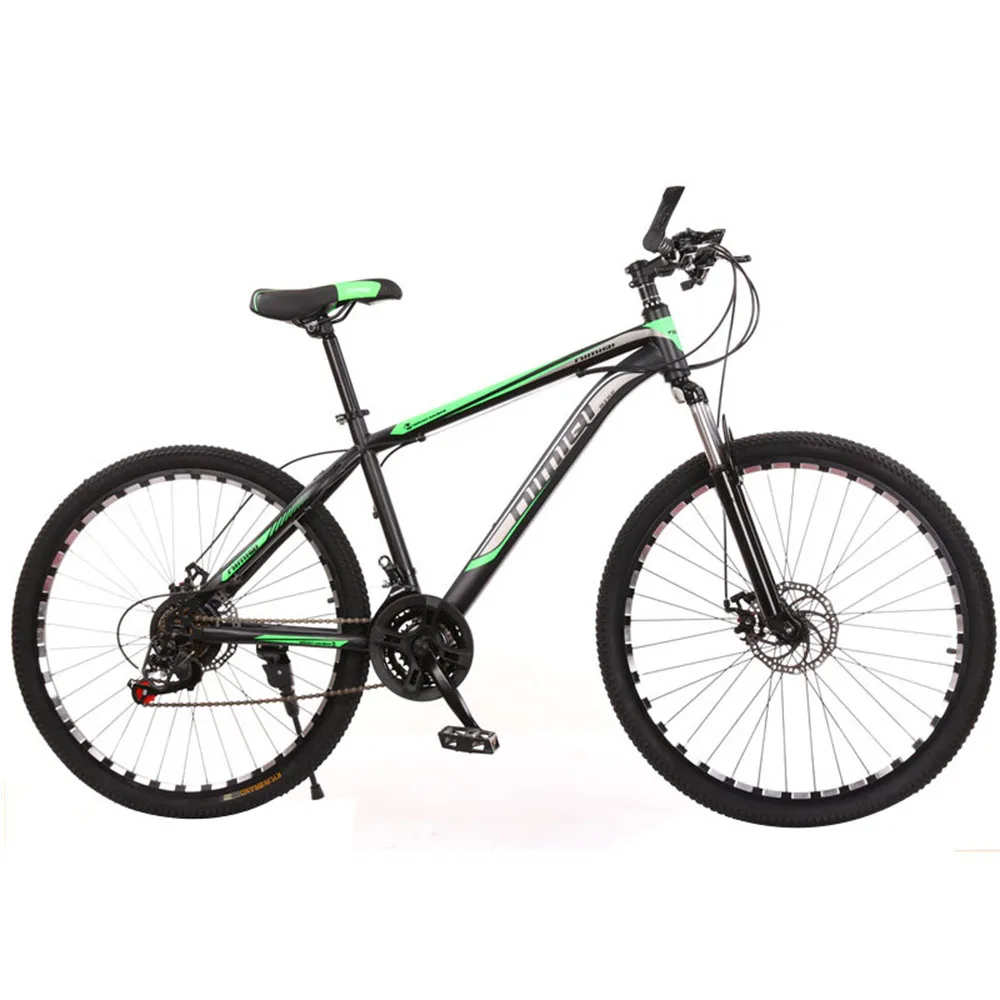 20/22/24/26 Inch Bicycle 21 Speed Shock Absorber Bike Suspension Fork Steel Carbon Frame Comfort Saddle Non-Slip Pedal Unisex
20/22/24/26 Inch Bicycle 21 Speed Shock Absorber Bike Suspension Fork Steel Carbon Frame Comfort Saddle Non-Slip Pedal Unisex