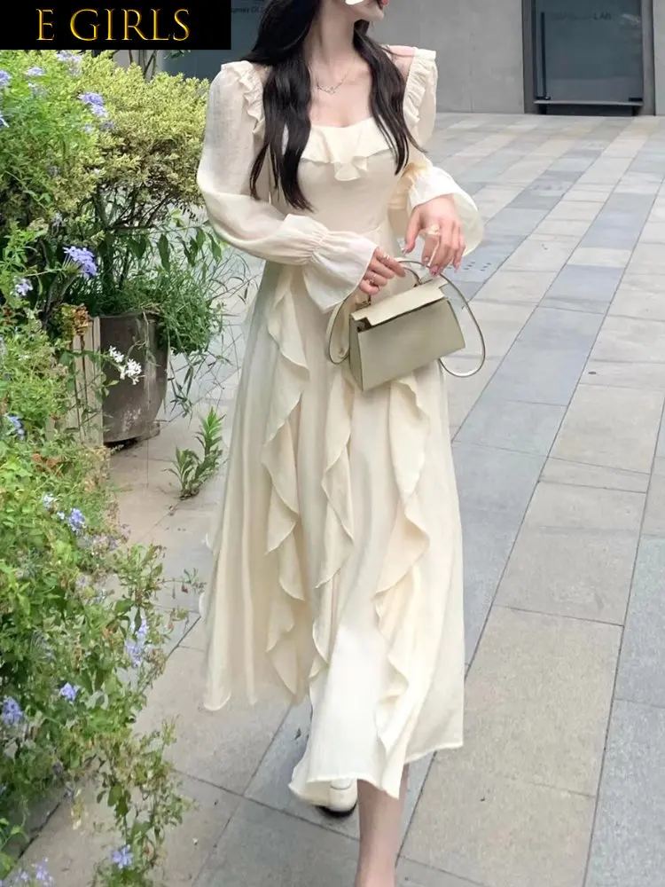 Elegant Party Dresses For Women 2023 Summer Fairy Pure Color Midi Dress Woman Beach Style Long Sleeve Elegant Dress Casual Party
Elegant Party Dresses For Women 2023 Summer Fairy Pure Color Midi Dress Woman Beach Style Long Sleeve Elegant Dress Casual Party