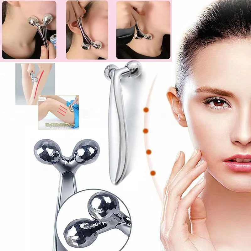 3D Face Roller Massager 360° Lifting Facial Massagers Thin Face Full Body Shape Massager Lifting Wrinkle Remover Skin Care Tool
3D Face Roller Massager 360° Lifting Facial Massagers Thin Face Full Body Shape Massager Lifting Wrinkle Remover Skin Care Tool