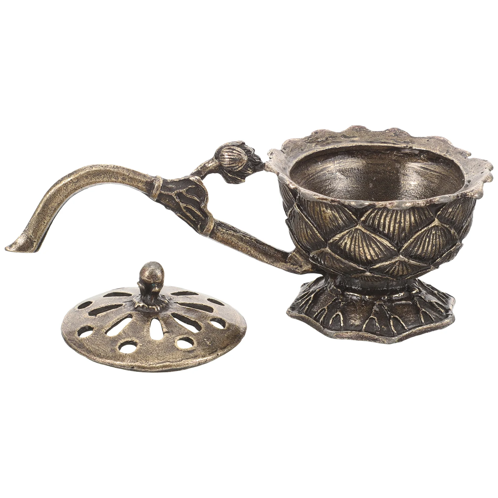 Настольная курильница из металлического сплава
Настольная курильница из металлического сплава