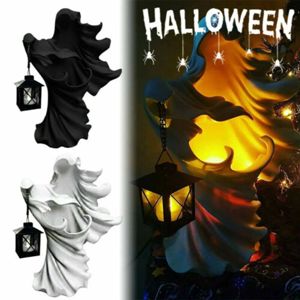 Hell Messenger Lantern Statue Resin Cracker Barrel LED Or Solar Light Witch Sculpture Statues Halloween Decoration
Hell Messenger Lantern Statue Resin Cracker Barrel LED Or Solar Light Witch Sculpture Statues Halloween Decoration