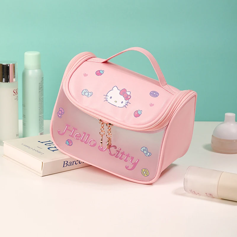 Kawaii дорожная Водонепроницаемая портативная косметичка Kuromi Hello Kitty Sanrio вместительный органайзер для туалетных принадлежностей органайзер д...
Kawaii дорожная Водонепроницаемая портативная косметичка Kuromi Hello Kitty Sanrio вместительный органайзер для туалетных принадлежностей органайзер д...
