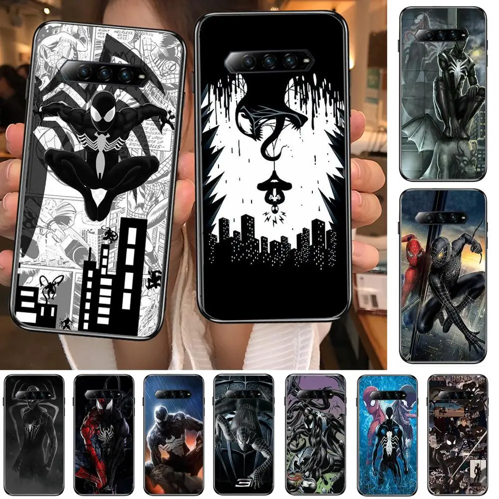 Black Venom SpiderMan Phone Case For xiaomi redmi Black Shark 4 Pro 2 3 3s Cases Helo Black Cover Silicone Back Prett mini cover
Black Venom SpiderMan Phone Case For xiaomi redmi Black Shark 4 Pro 2 3 3s Cases Helo Black Cover Silicone Back Prett mini cover
