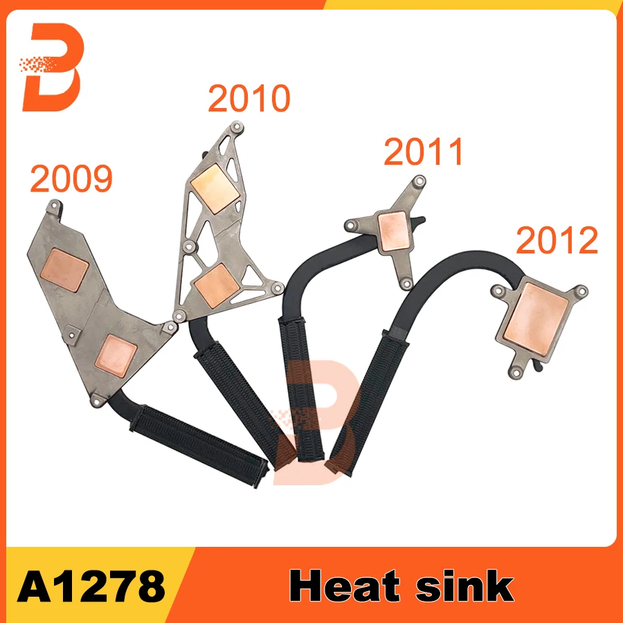 Original A1278 CPU Cooler Heat Sink For Macbook Pro 13" A1278 Heatsink 2009 2010 2011 2012 Year 
Original A1278 CPU Cooler Heat Sink For Macbook Pro 13" A1278 Heatsink 2009 2010 2011 2012 Year