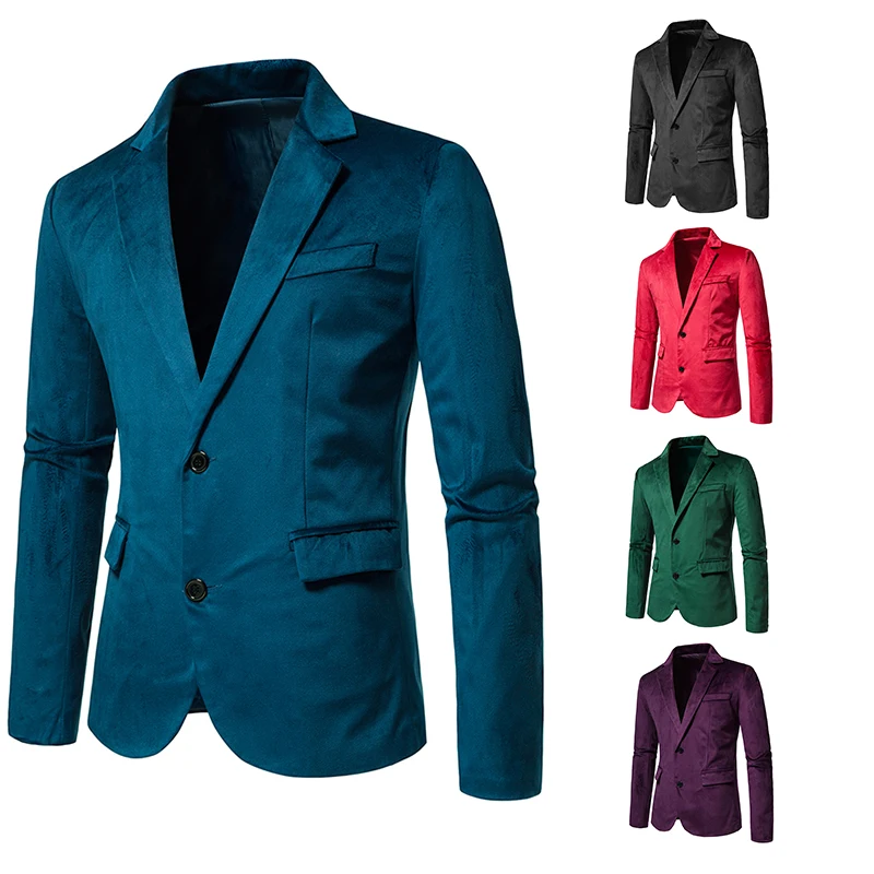 Fashion Men Suit Silk Size Casual Jacket Leisure Button Coat Man Single Slim Men's New High Jacket Blazers Quality 
Fashion Men Suit Silk Size Casual Jacket Leisure Button Coat Man Single Slim Men's New High Jacket Blazers Quality