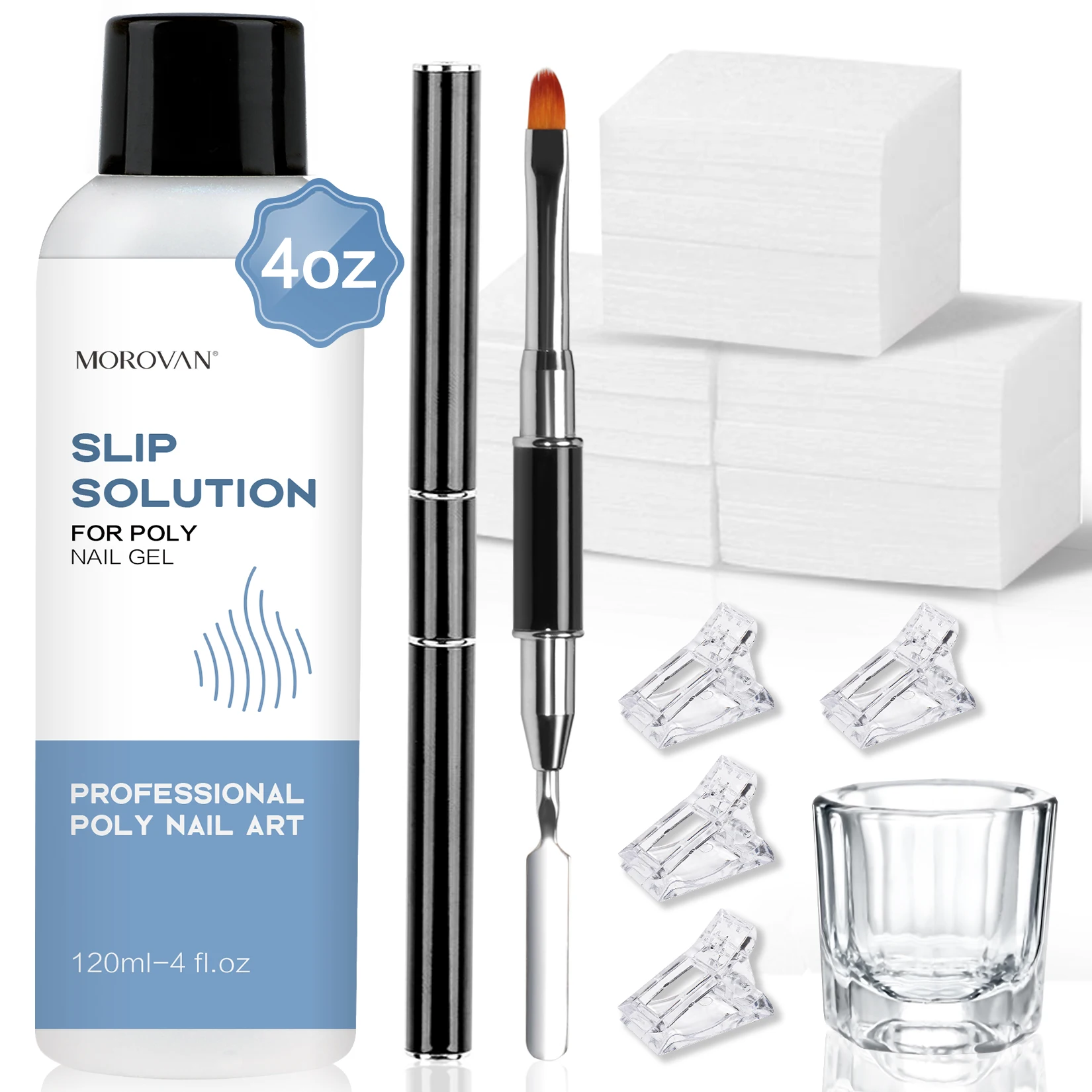 Morovan Poly Extension Gel Liquid Slip Solution Anti-stick 240ML Nail Supplies for Professionals Nail Art Brush Accessories Tool
Morovan Poly Extension Gel Liquid Slip Solution Anti-stick 240ML Nail Supplies for Professionals Nail Art Brush Accessories Tool