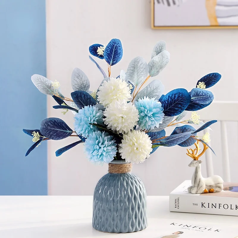 Valentine's Day Gift Artificial Flower 47cm Ball Chrysanthemum, Bridal Bouquet, Living Room Table Decoration Simulation Bouquet
Valentine's Day Gift Artificial Flower 47cm Ball Chrysanthemum, Bridal Bouquet, Living Room Table Decoration Simulation Bouquet