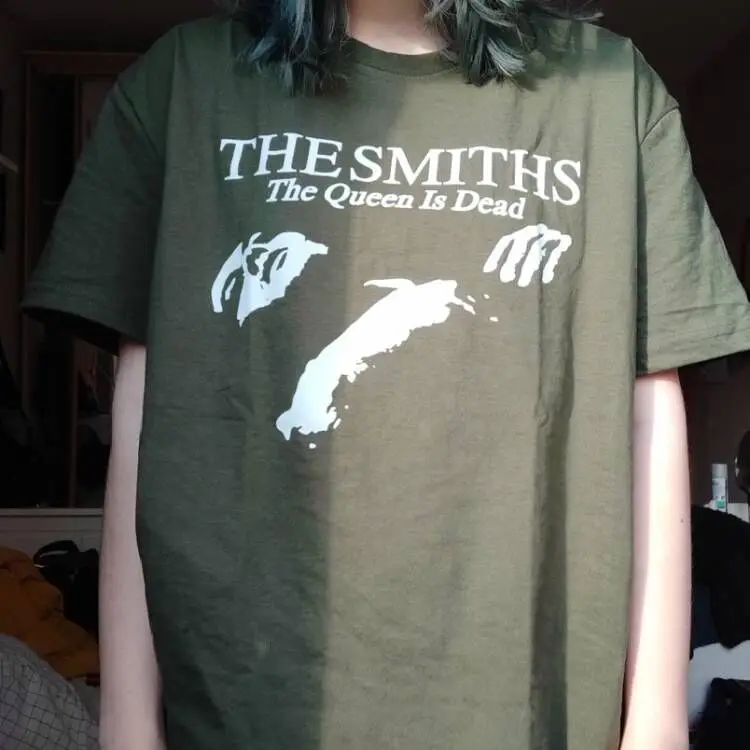 kuakuayu HJN Summer Fashion Unisex Women Cotton Shirt The Smiths "The Queen Is Dead" T-Shirt 1980's Indie Morrissey Homme Tshirt
kuakuayu HJN Summer Fashion Unisex Women Cotton Shirt The Smiths "The Queen Is Dead" T-Shirt 1980's Indie Morrissey Homme Tshirt
