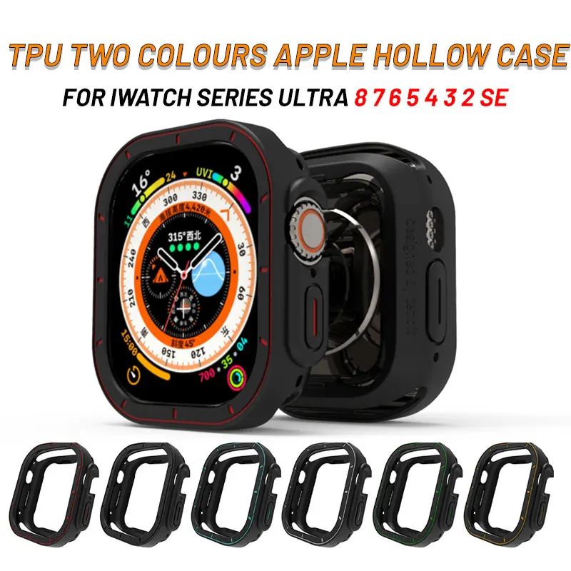 Soft Silicone Case for apple watch ultra 49mm 41mm 45mm TPU Protective Cover for iWatch Series 8 7 6 5 4 3 2SE Bezel Accessories
Soft Silicone Case for apple watch ultra 49mm 41mm 45mm TPU Protective Cover for iWatch Series 8 7 6 5 4 3 2SE Bezel Accessories