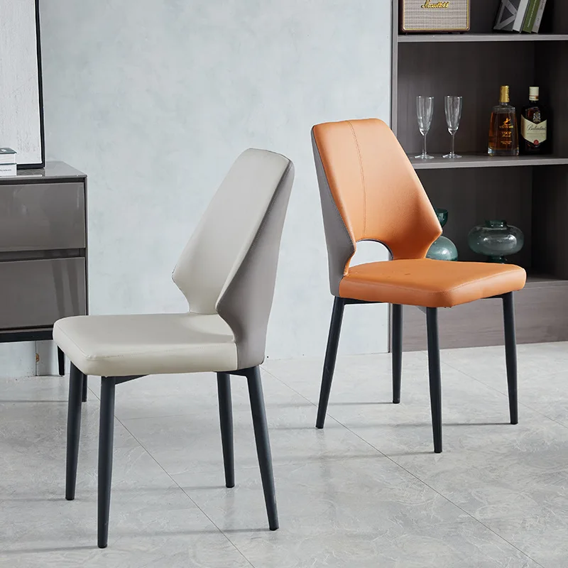 Makeup Wedding Living Room Chairs Ergonomic Apartment Adults Fashion Leather Dining Chair Black Legs Minimalist Sillas Furniture
Makeup Wedding Living Room Chairs Ergonomic Apartment Adults Fashion Leather Dining Chair Black Legs Minimalist Sillas Furniture