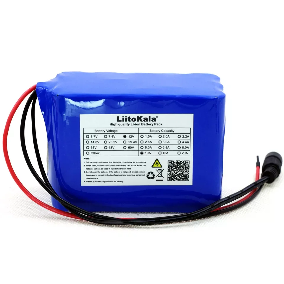 2023New Liitokala 12 V 10ah Protection Large capacity 18650 lithium Rechargeable battery 12v 10000 mAh + 12.6 v 3A battery Charg
2023New Liitokala 12 V 10ah Protection Large capacity 18650 lithium Rechargeable battery 12v 10000 mAh + 12.6 v 3A battery Charg
