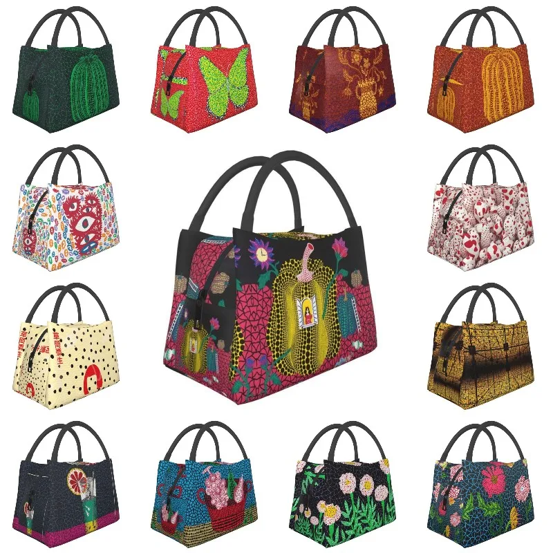 Yayoi Kusama Abstract Painting Lunch Boxes Women Leakproof Cooler Thermal Food Insulated Lunch Bag Travel Work Pinic Container
Yayoi Kusama Abstract Painting Lunch Boxes Women Leakproof Cooler Thermal Food Insulated Lunch Bag Travel Work Pinic Container