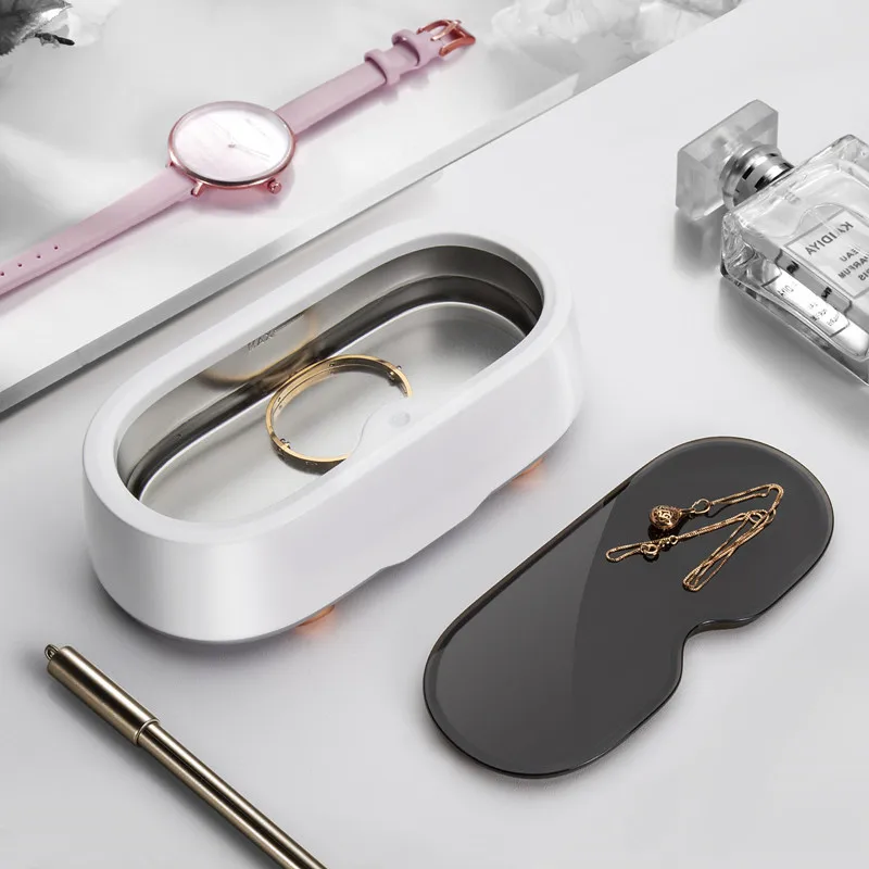 New Mini Ultrasonic Cleaning Machine 47000Hz High Frequency Vibration Cleaner Washing Ultrasonic Jewelry Glasses Cleanser Device
New Mini Ultrasonic Cleaning Machine 47000Hz High Frequency Vibration Cleaner Washing Ultrasonic Jewelry Glasses Cleanser Device