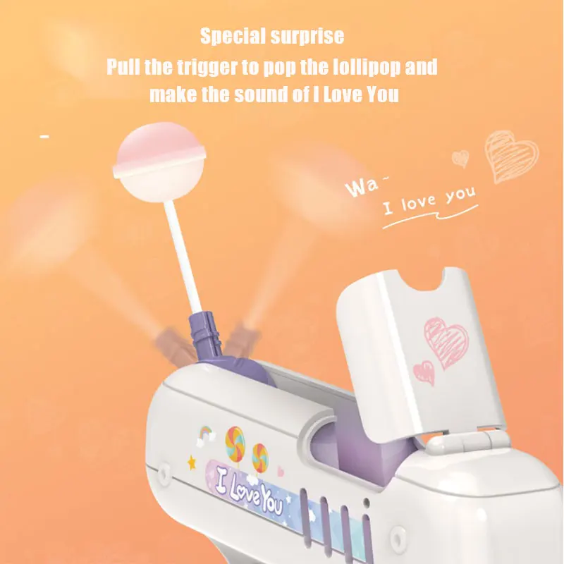 Friend Gift Boyfriend HOT! Candy Gun Love Surprise Lollipop Gun Same Creative Gift For Boy Friend Children Toy Girl
Friend Gift Boyfriend HOT! Candy Gun Love Surprise Lollipop Gun Same Creative Gift For Boy Friend Children Toy Girl