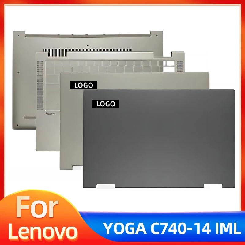 New Original LCD Back Cover/Palmrest Upper Cover/Bottom Case For Lenovo YOGA C740-14 C740-14IML Gold&Gray
New Original LCD Back Cover/Palmrest Upper Cover/Bottom Case For Lenovo YOGA C740-14 C740-14IML Gold&Gray