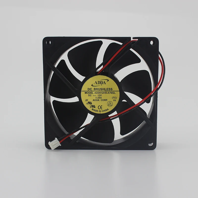 Совершенно новый оригинальный Φ DC 12V 0.25A 9025 9 см 90*90*25 мм охлаждающий вентилятор охлаждения
Совершенно новый оригинальный Φ DC 12V 0.25A 9025 9 см 90*90*25 мм охлаждающий вентилятор охлаждения