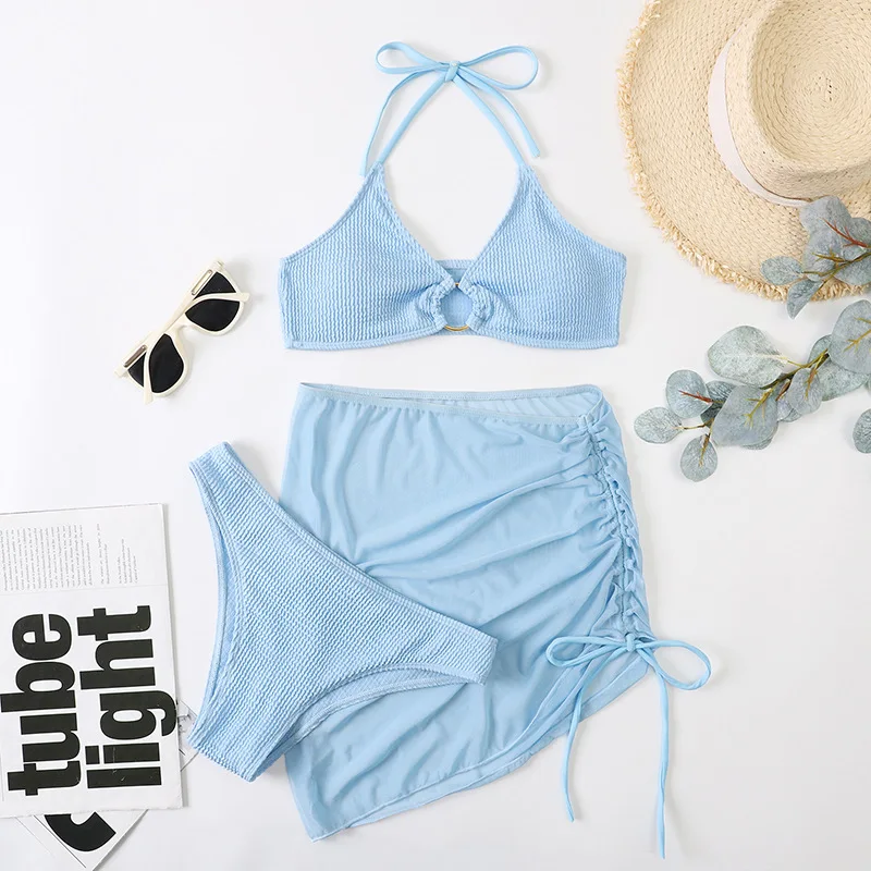 Bikini 2022 summer new solid color swimsuit women's swimsuit push up Bikini Set patchwork bikini Brazil summer beach swimsuit
Bikini 2022 summer new solid color swimsuit women's swimsuit push up Bikini Set patchwork bikini Brazil summer beach swimsuit