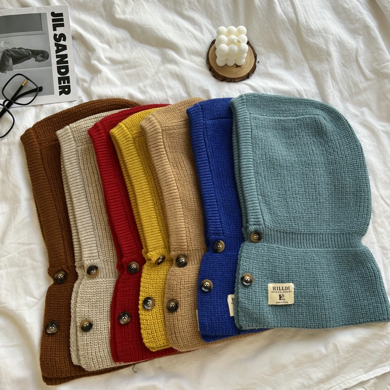 High Quality Autumn And Winter New Retro Cashmere Knit Cap Collar Hooded Dual-Use Men And Women Fashion Warm Cap For Women
High Quality Autumn And Winter New Retro Cashmere Knit Cap Collar Hooded Dual-Use Men And Women Fashion Warm Cap For Women