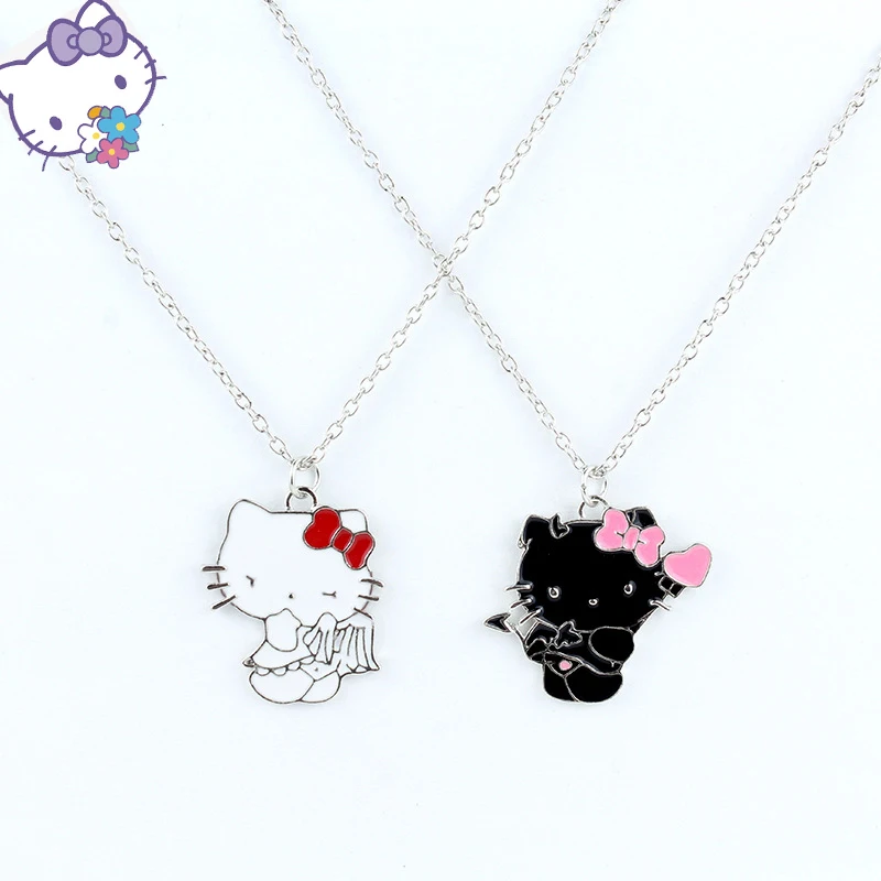 Kawaii Sanrioed Anime Necklace Hellokittys Cartoon Fashion Alloy Necklaces Jewelry Pendant Birthday Christmas Cute Girls Gifts
Kawaii Sanrioed Anime Necklace Hellokittys Cartoon Fashion Alloy Necklaces Jewelry Pendant Birthday Christmas Cute Girls Gifts
