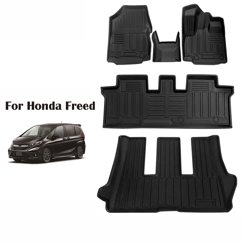 Rubber Car Floor Mats Set For Honda Freed RHD Waterproof Accessories Automovil Auto Interior Carpets
Rubber Car Floor Mats Set For Honda Freed RHD Waterproof Accessories Automovil Auto Interior Carpets