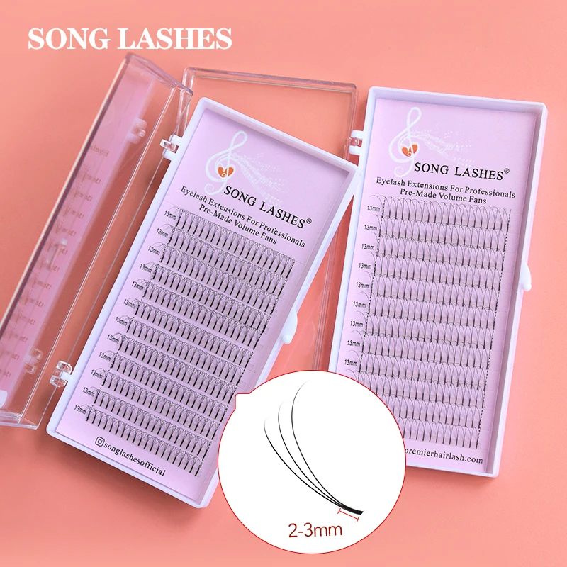 Song Lash 2D/3D/4D/5D/6D Premade Volume Fans Long Root False Lashes Silky Individual Eyelash Extension Handmade Eyelash Fans
Song Lash 2D/3D/4D/5D/6D Premade Volume Fans Long Root False Lashes Silky Individual Eyelash Extension Handmade Eyelash Fans