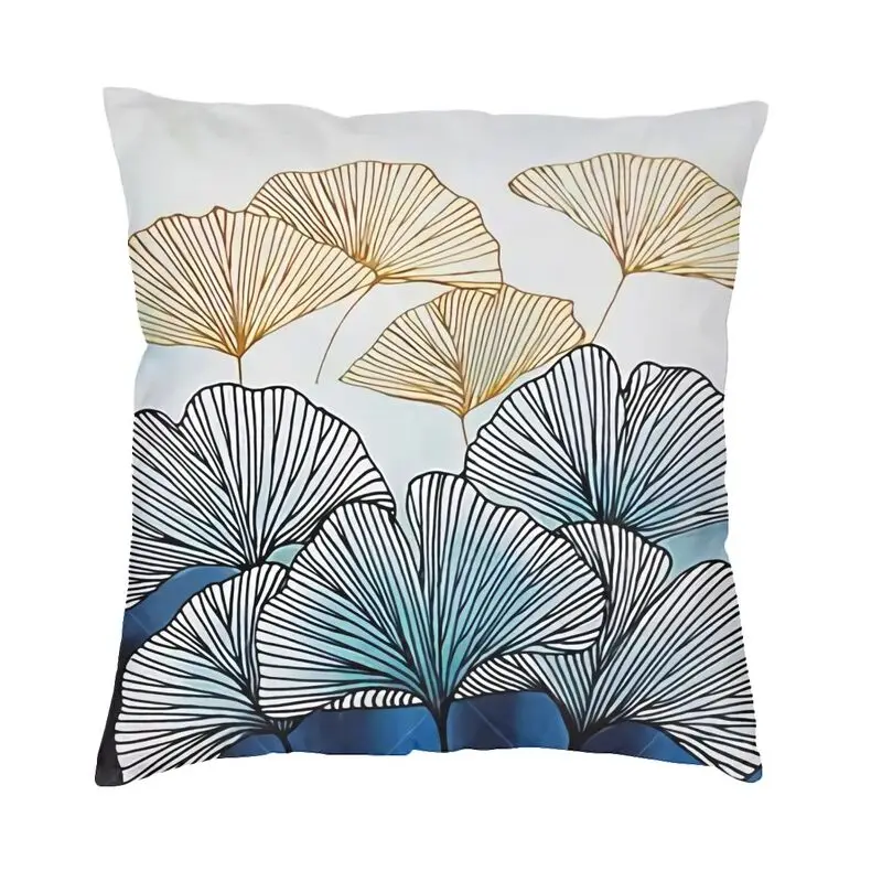 Nordic Style Ginkgo Leaf Biloba Cushion Cover Velvet Flower Oil Painting Pillow Case Square Pillowcase Living Room Decoration
Nordic Style Ginkgo Leaf Biloba Cushion Cover Velvet Flower Oil Painting Pillow Case Square Pillowcase Living Room Decoration