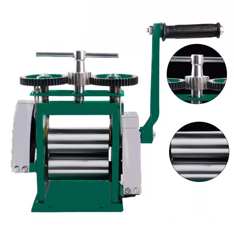 Manual Jewelry Tablet Press Machine Small Full Glossy Rolling Mill Gold Silver Jewellery DIY Half Round Tabletting Forming Tools
Manual Jewelry Tablet Press Machine Small Full Glossy Rolling Mill Gold Silver Jewellery DIY Half Round Tabletting Forming Tools