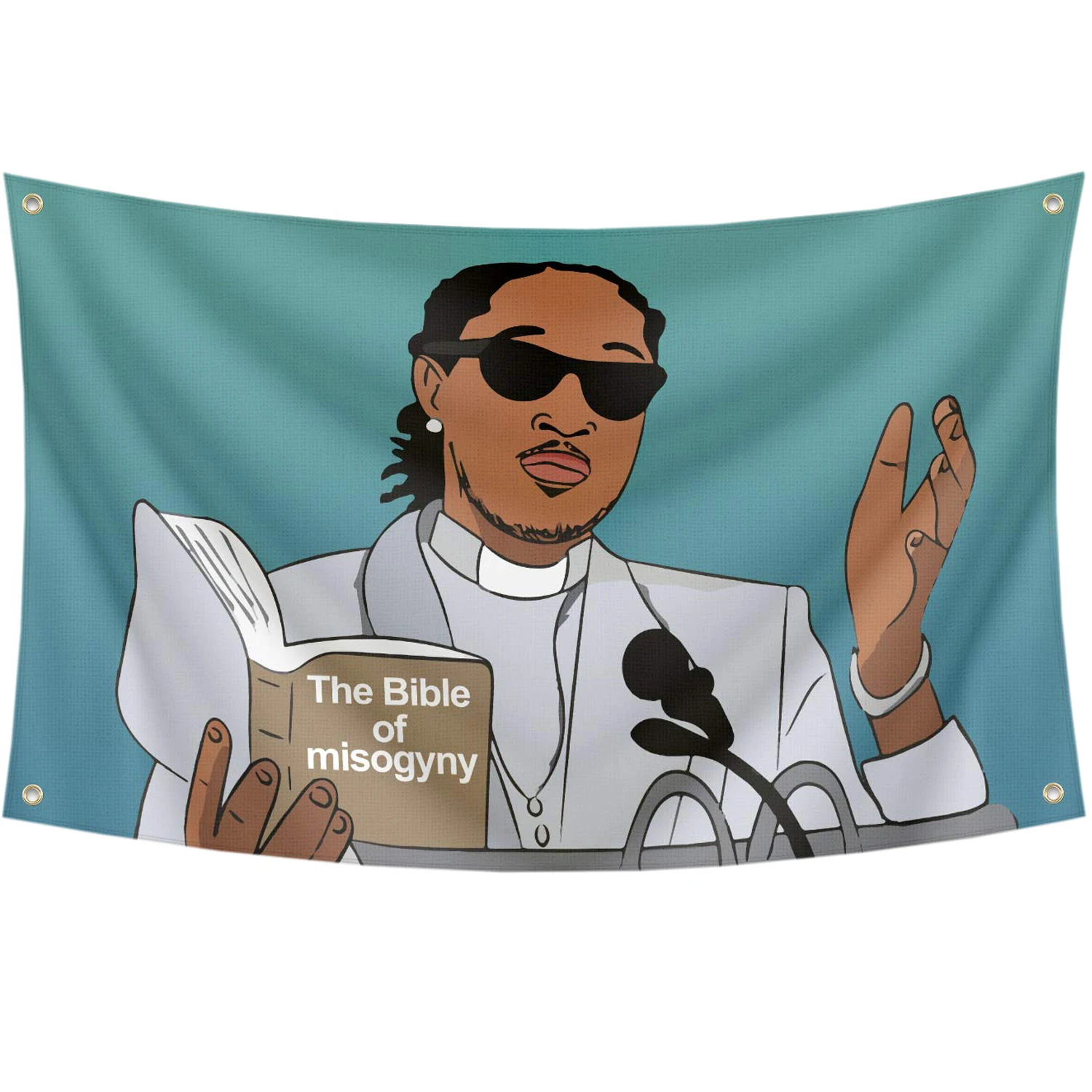 Наклейки на улицы, Библия Misogyny, крутые флаги для гостиной из полиэстера 100D, подарок, уличная, устойчивая к ультрафиолетовому излучению, прочная латунь
Наклейки на улицы, Библия Misogyny, крутые флаги для гостиной из полиэстера 100D, подарок, уличная, устойчивая к ультрафиолетовому излучению, прочная латунь