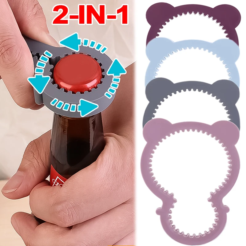 2-IN-1 Portable Beer Bottle Opener Beverage Beer Bottle PVC Opener for Wedding Party Favor Gifts Home Kitchen Hotel Accessories
2-IN-1 Portable Beer Bottle Opener Beverage Beer Bottle PVC Opener for Wedding Party Favor Gifts Home Kitchen Hotel Accessories