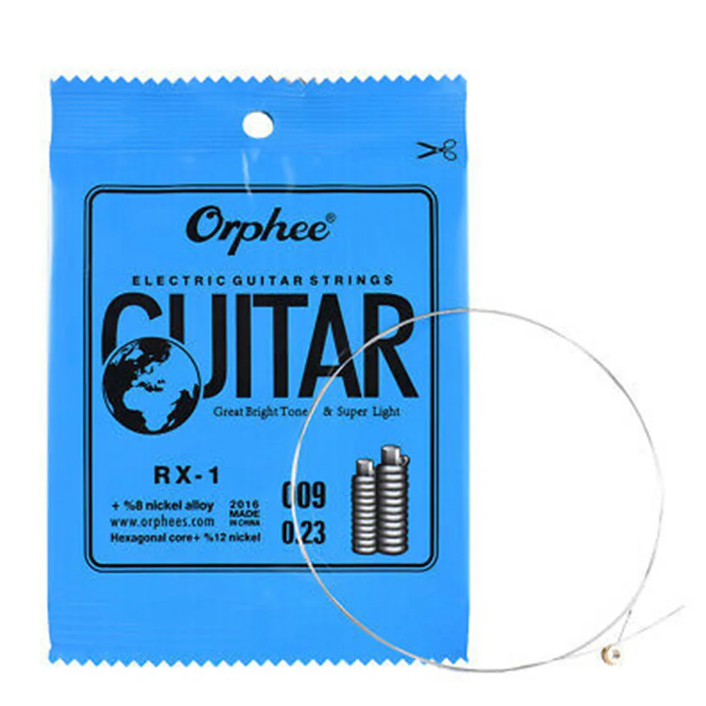 10 шт. Orphee одиночные Струны для электрогитары 1-я E-String(.009), сменные части струны из высокоуглеродистой стали для гитары
10 шт. Orphee одиночные Струны для электрогитары 1-я E-String(.009), сменные части струны из высокоуглеродистой стали для гитары