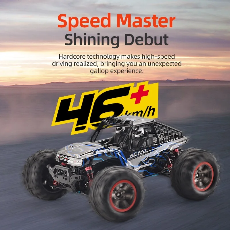 HQ 2023 4WD high-speed remote control car 1:10 professional racing big foot off-road vehicle climbing drift toy car
HQ 2023 4WD high-speed remote control car 1:10 professional racing big foot off-road vehicle climbing drift toy car
