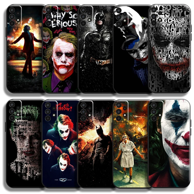 Marvel Bat-Man Joker Clown For Samsung Galaxy A11 A12 A21 A21S A22 A30 A31 A32 A50 A51 A52 A70 A71 A72 5G Phone Case TPU Coque
Marvel Bat-Man Joker Clown For Samsung Galaxy A11 A12 A21 A21S A22 A30 A31 A32 A50 A51 A52 A70 A71 A72 5G Phone Case TPU Coque