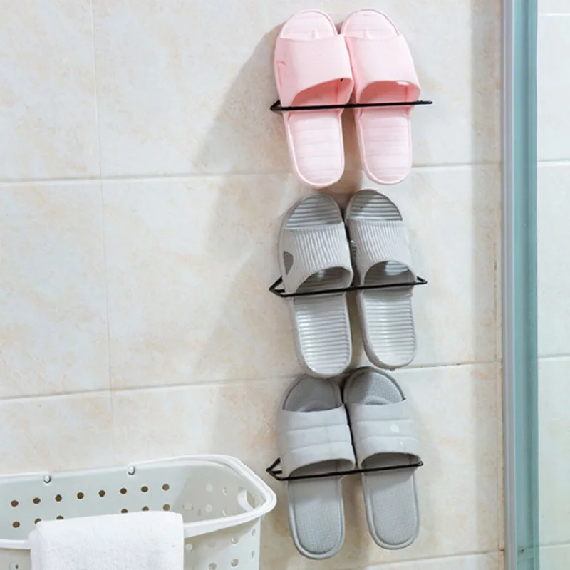 Bathroom Slippers Shelf Wall-Mount Holder Waterproof Bath Drain Rack Fold Shoes Livingroom Bedroom Home Organizer
Bathroom Slippers Shelf Wall-Mount Holder Waterproof Bath Drain Rack Fold Shoes Livingroom Bedroom Home Organizer