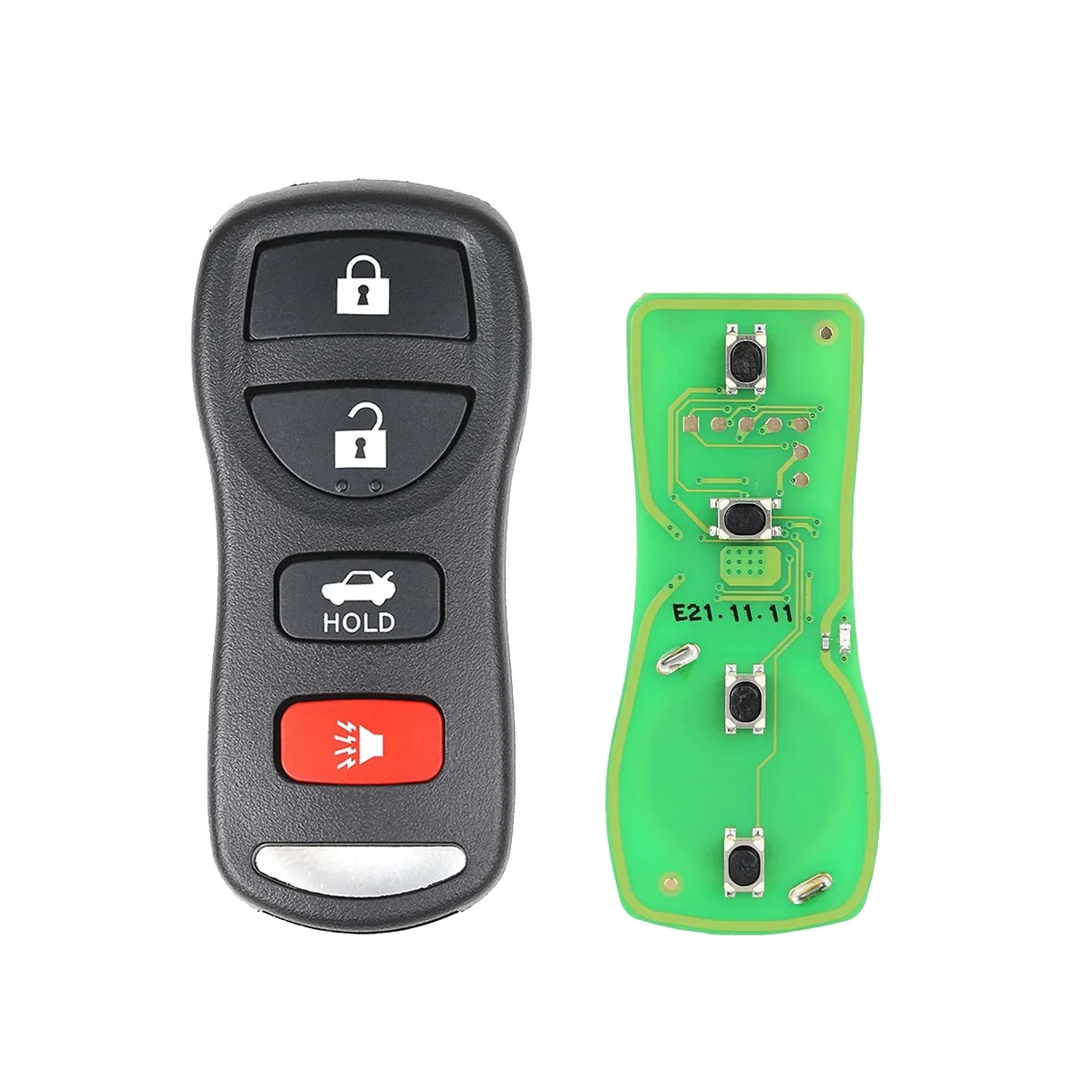 For Xhorse XKNI00EN Universal Wire Remote Key Fob Flip Separate 4 Button for NISSAN Style for VVDI Key Tool
For Xhorse XKNI00EN Universal Wire Remote Key Fob Flip Separate 4 Button for NISSAN Style for VVDI Key Tool