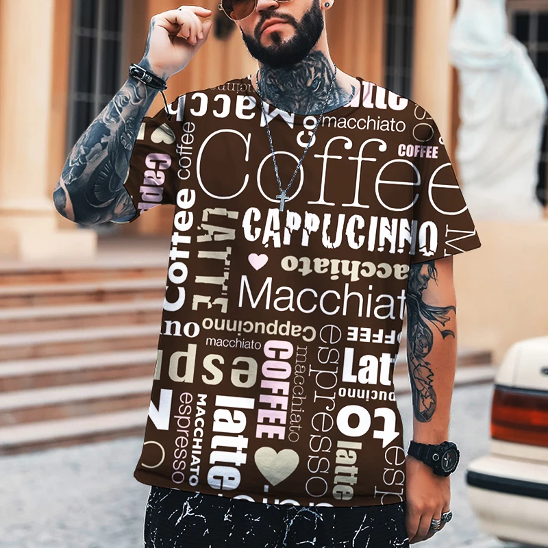 Retro English Letters 3D Printing Men's Shirt Round Neck T-shirt Street Hip-hop Cool Style High-quality Brand Clothing S-5XL
Retro English Letters 3D Printing Men's Shirt Round Neck T-shirt Street Hip-hop Cool Style High-quality Brand Clothing S-5XL