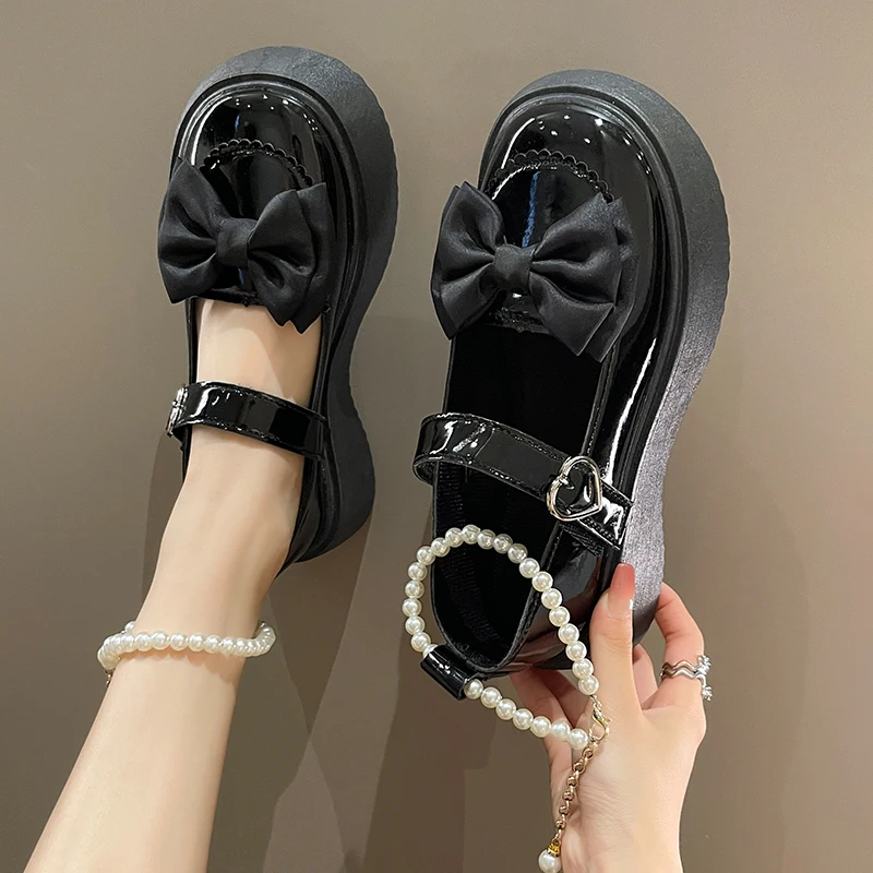 Women's Shoes Platform Oxfords Bow-Knot All-Match Black Flats Female Footwear Clogs Leather New Summer Butterfly Dress Butterfly
Women's Shoes Platform Oxfords Bow-Knot All-Match Black Flats Female Footwear Clogs Leather New Summer Butterfly Dress Butterfly