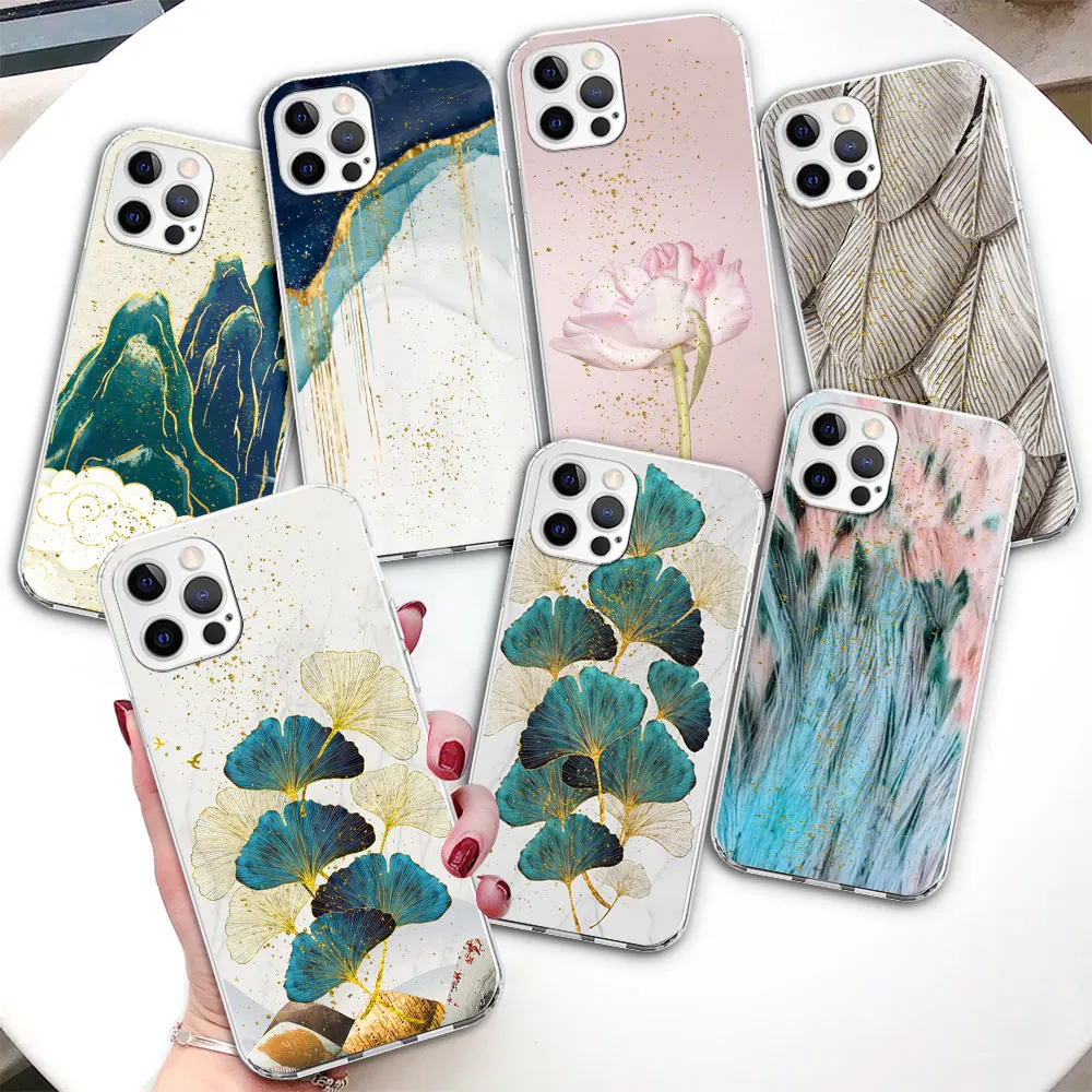 Прозрачный чехол для телефона iPhone 14 13 12 Mini 11 Pro Max XR XS 7 8X6 6s Plus SE 2020, чехол из ТПУ, роскошный чехол с золотой фольгой
Прозрачный чехол для телефона iPhone 14 13 12 Mini 11 Pro Max XR XS 7 8X6 6s Plus SE 2020, чехол из ТПУ, роскошный чехол с золотой фольгой