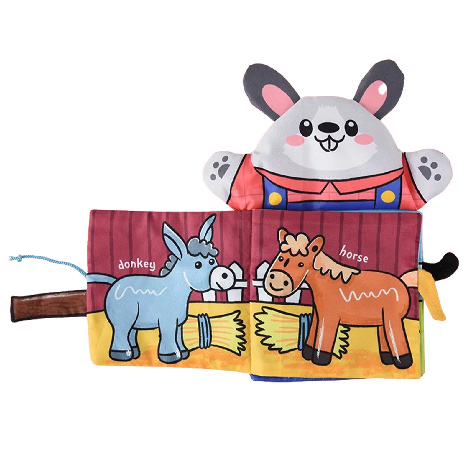 Farm Animal Fabric Cloth Book Hand Puppet Soft Activity Crinkle Book Toys For Early Education Crinkle Books For Babies Soft
Farm Animal Fabric Cloth Book Hand Puppet Soft Activity Crinkle Book Toys For Early Education Crinkle Books For Babies Soft