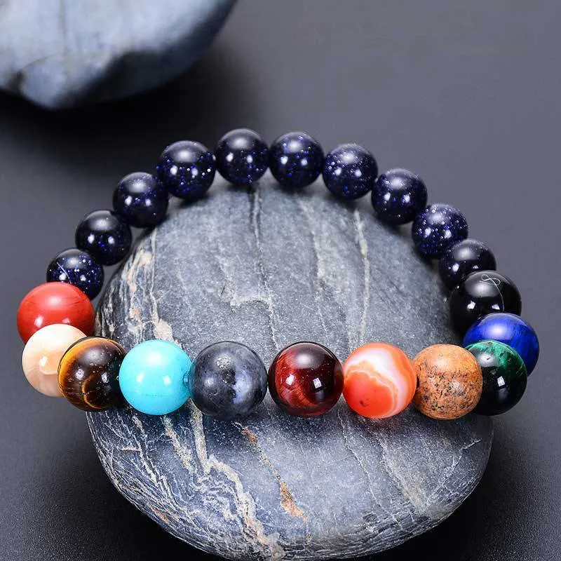 Bracelet for Women or Men Universe Eight Planets Beads Bangles & Bracelets Fashion Jewelry Natural Solar System Energy Bracelet
Bracelet for Women or Men Universe Eight Planets Beads Bangles & Bracelets Fashion Jewelry Natural Solar System Energy Bracelet