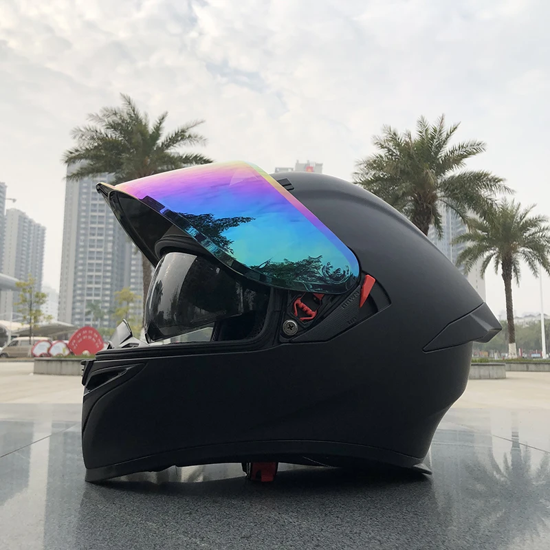 ECE Approved Double Lens Motorcycle Crash Helmet Matte Black High Quality Electric Motorbike Full Face Motorcycle Helmet hu
ECE Approved Double Lens Motorcycle Crash Helmet Matte Black High Quality Electric Motorbike Full Face Motorcycle Helmet hu