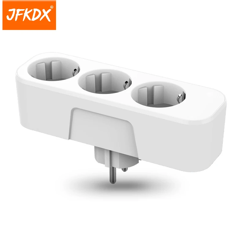 JFKDX Wall Power Strip with 2 Outlets EU Plug Overload Protection 3 in 1 Socket Adapter 2500W Network Filter Outlets Extender
JFKDX Wall Power Strip with 2 Outlets EU Plug Overload Protection 3 in 1 Socket Adapter 2500W Network Filter Outlets Extender