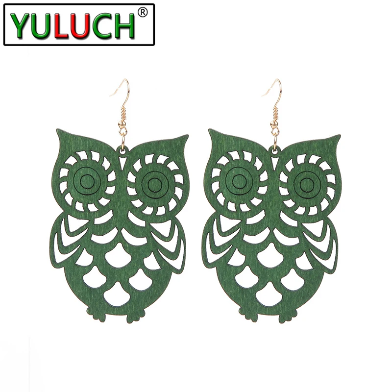 New Fashion Hot Europe America Trend Hollow Owl Wood Earrings for Women Female Cute Animal Brincos Jewelry Girls Hook Earwear
New Fashion Hot Europe America Trend Hollow Owl Wood Earrings for Women Female Cute Animal Brincos Jewelry Girls Hook Earwear